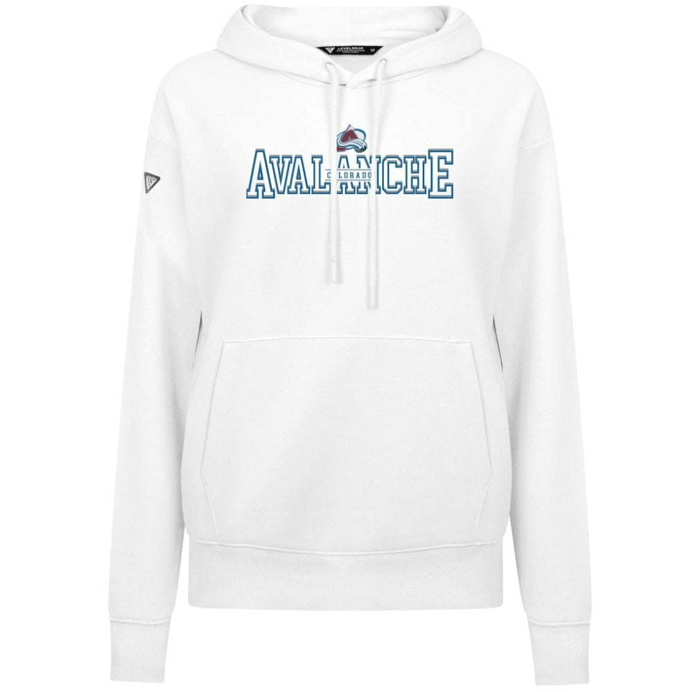Colorado Avalanche - Levelwear Women's Adorn Journey Pullover Hoodie White