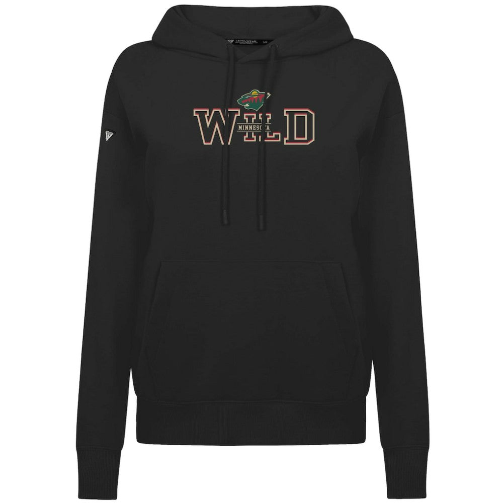 Minnesota Wild - Levelwear Women's Adorn Journey Pullover Hoodie Black