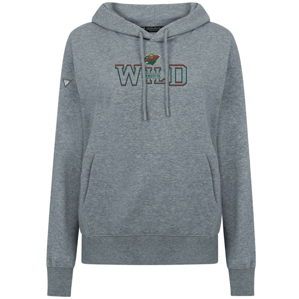Minnesota Wild - Levelwear Women's Adorn Journey Pullover Hoodie Gray