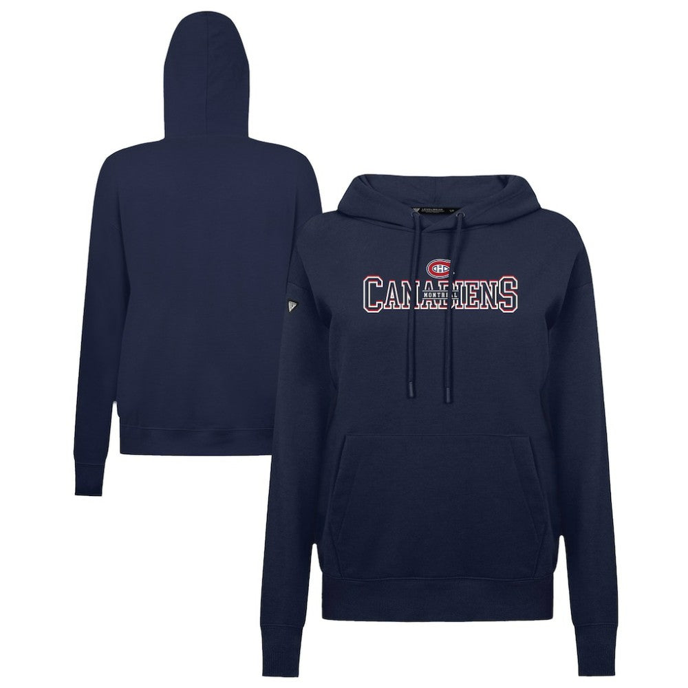 Montreal Canadiens - Levelwear Women's Adorn Journey Pullover Hoodie Navy