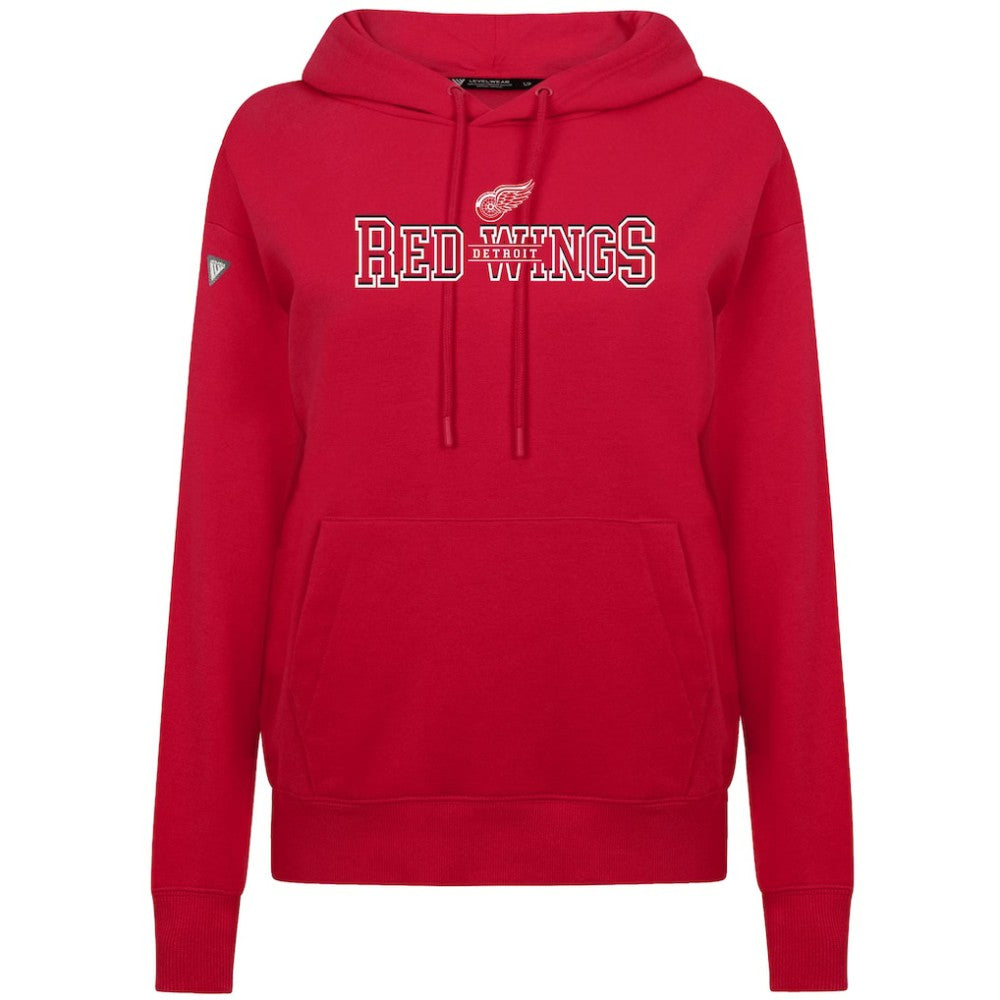 Detroit Red Wings - Levelwear Women's Adorn Journey Pullover Hoodie Red