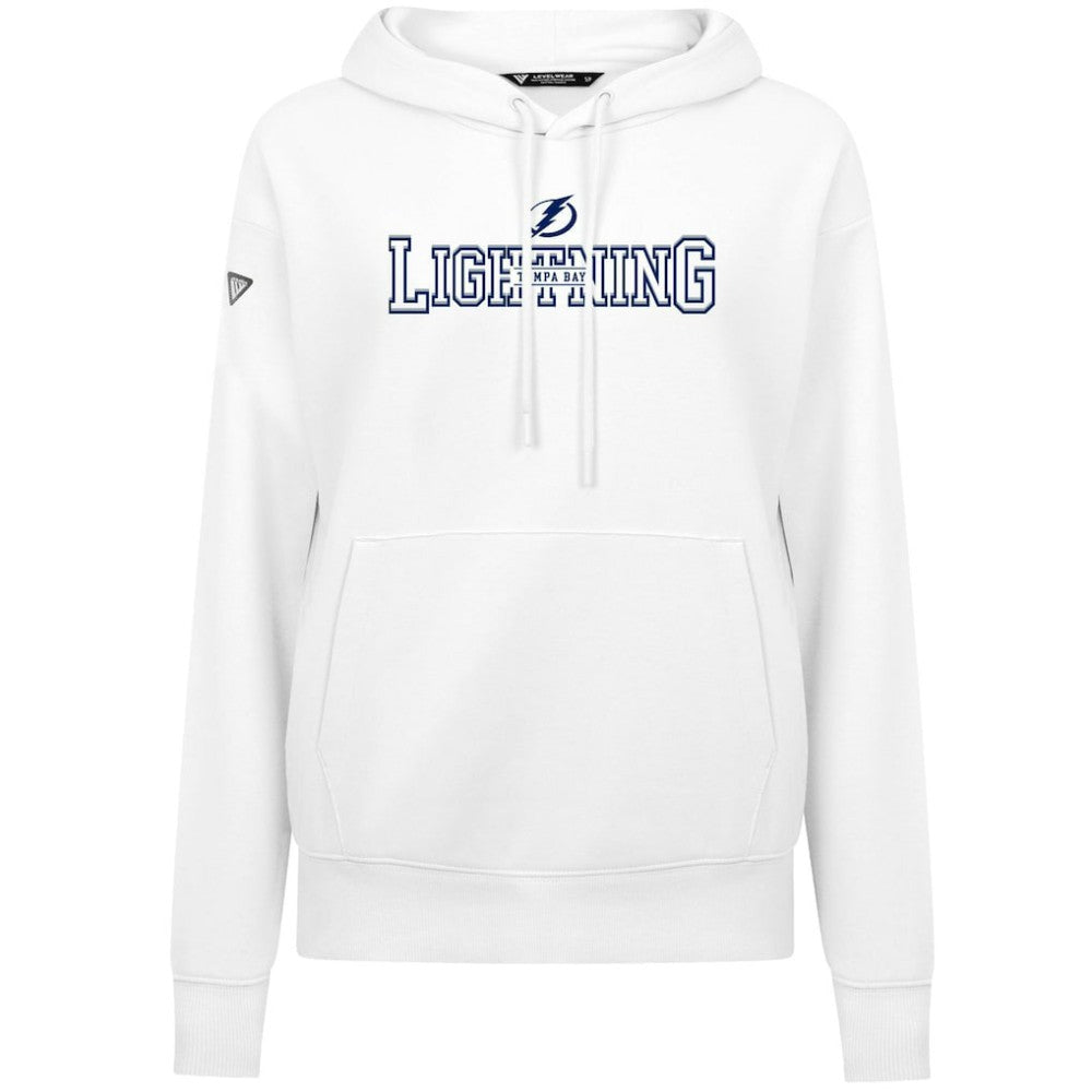 Tampa Bay Lightning - Levelwear Women's Adorn Journey Pullover Hoodie White