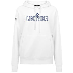Tampa Bay Lightning - Levelwear Women's Adorn Journey Pullover Hoodie White