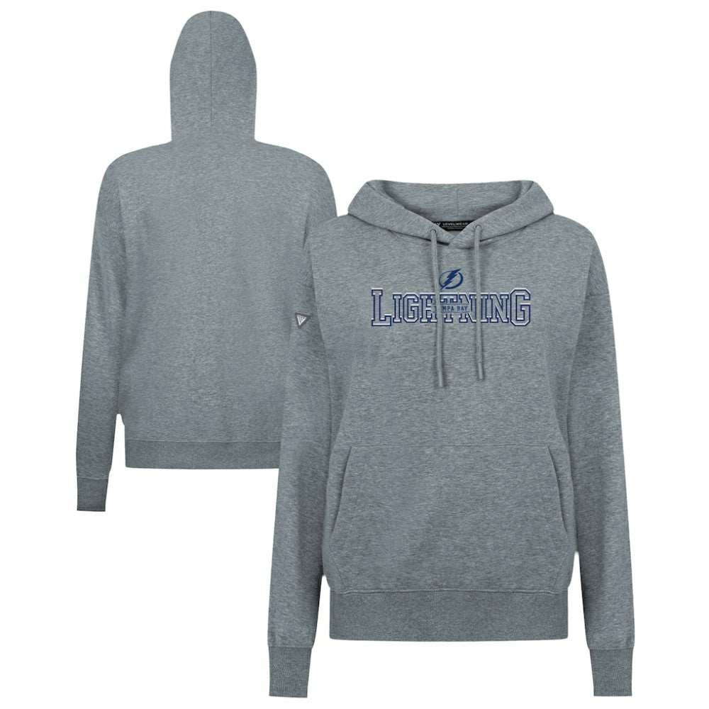Tampa Bay Lightning - Levelwear Women's Adorn Journey Pullover Hoodie Gray