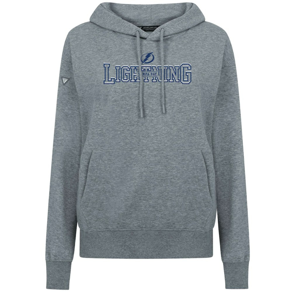 Tampa Bay Lightning - Levelwear Women's Adorn Journey Pullover Hoodie Gray
