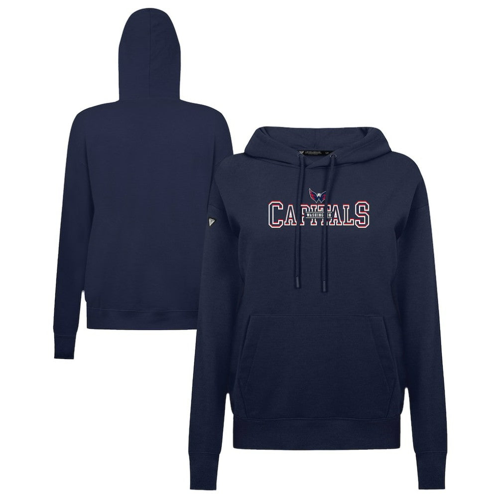 Washington Capitals Levelwear Women's Adorn Journey Pullover Hoodie Navy