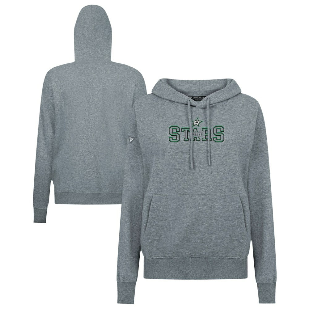 Dallas Stars - Levelwear Women's Adorn Journey Pullover Hoodie Gray