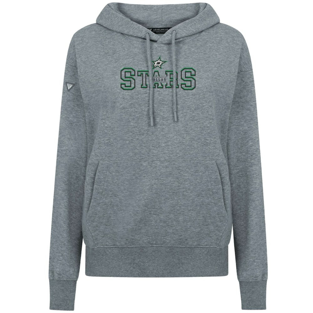 Dallas Stars - Levelwear Women's Adorn Journey Pullover Hoodie Gray