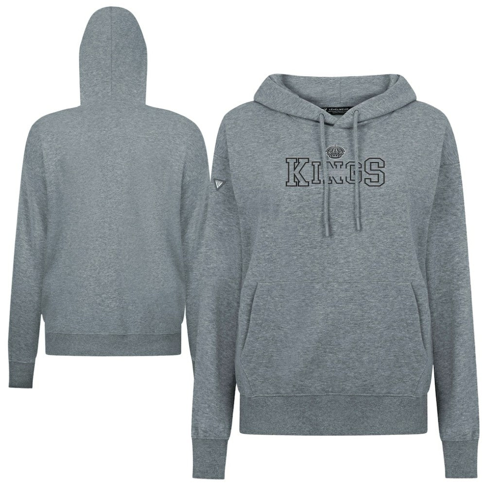 Los Angeles Kings - Levelwear Women's Adorn Journey Pullover Hoodie Gray