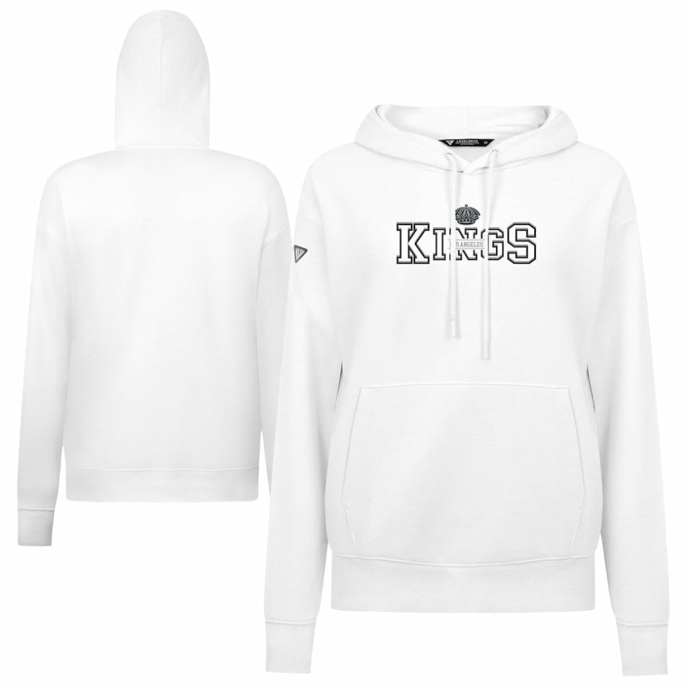Los Angeles Kings - Levelwear Women's Adorn Journey Pullover Hoodie White