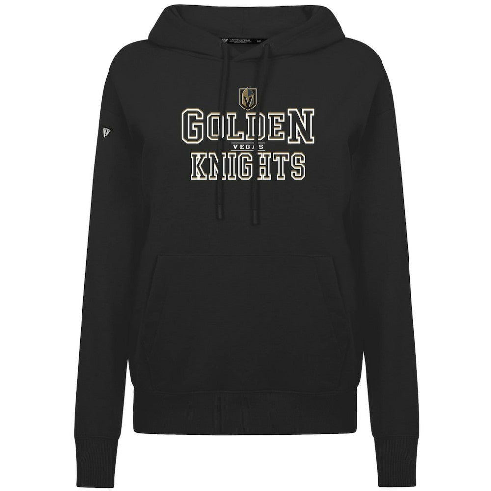 Vegas Golden Knights Levelwear Women's Adorn Journey Pullover Hoodie Black