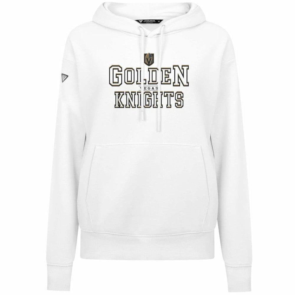 Vegas Golden Knights Levelwear Women's Adorn Journey Pullover Hoodie White