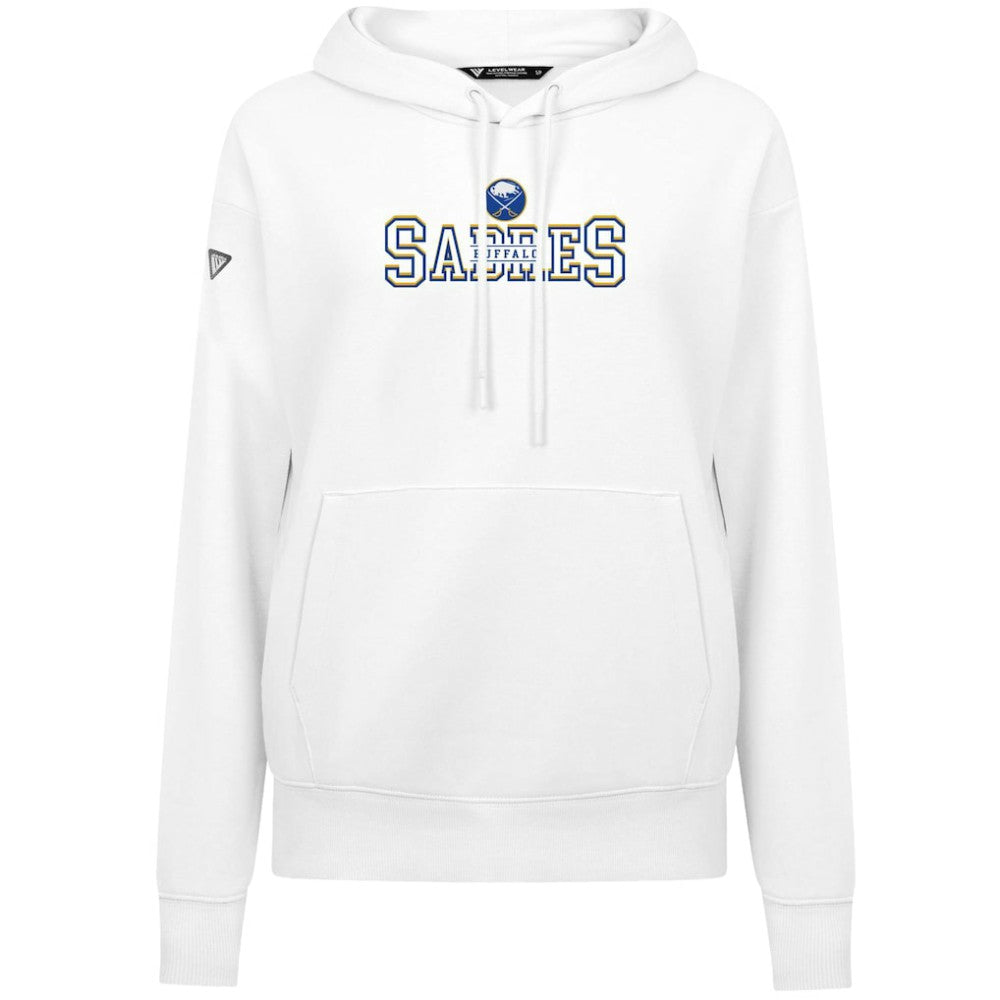 Buffalo Sabres - Levelwear Women's Adorn Journey Pullover Hoodie White