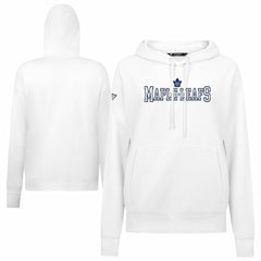 Toronto Maple Leafs - Levelwear Women's Adorn Journey Pullover Hoodie White