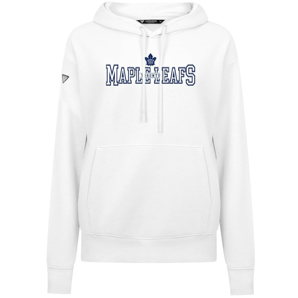Toronto Maple Leafs - Levelwear Women's Adorn Journey Pullover Hoodie White