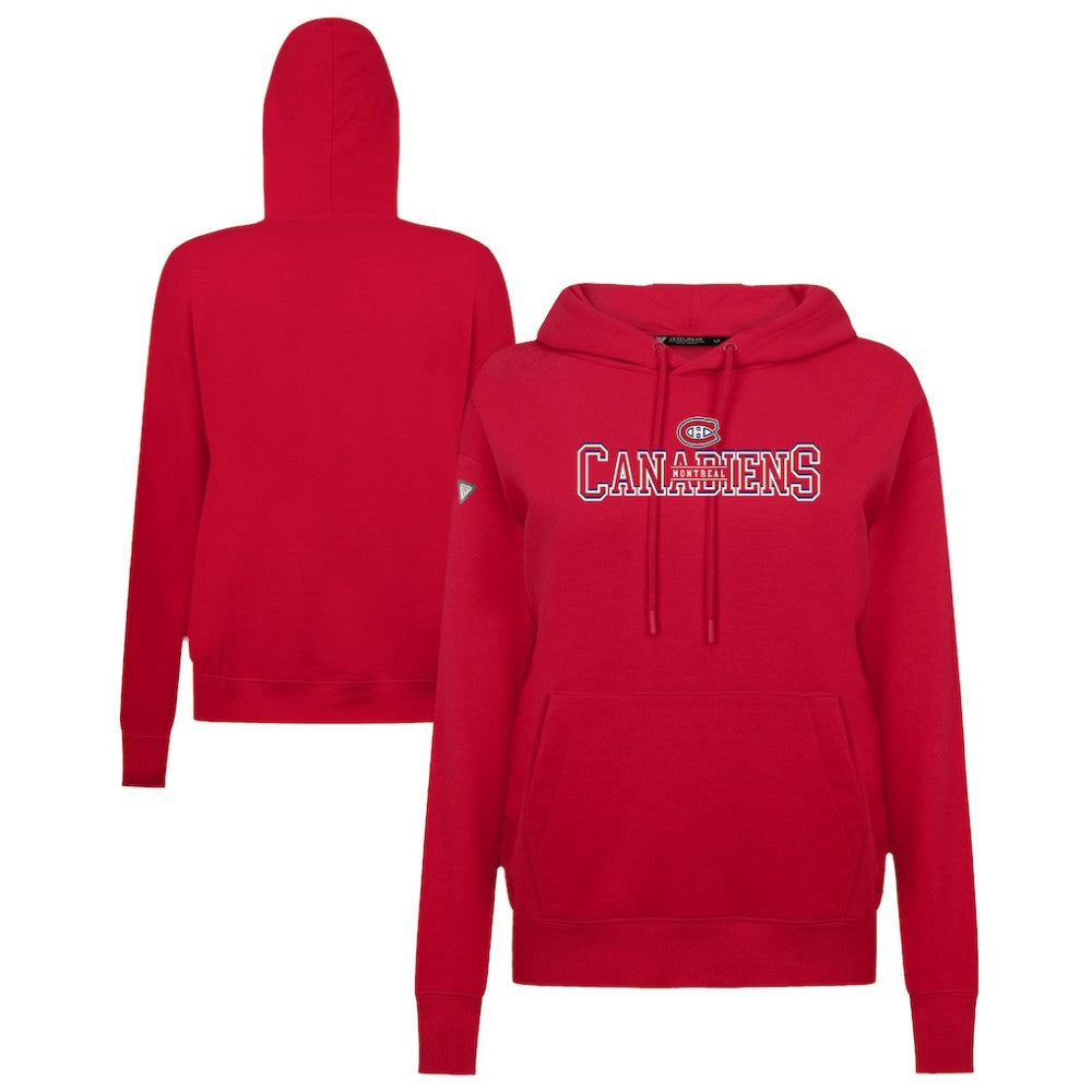 Montreal Canadiens - Levelwear Women's Adorn Journey Pullover Hoodie Red