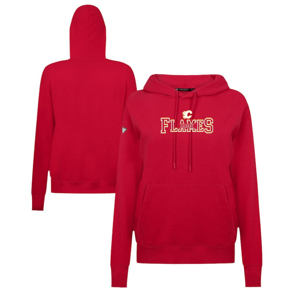 Calgary Flames - Levelwear Women's Adorn Journey Pullover Hoodie Red