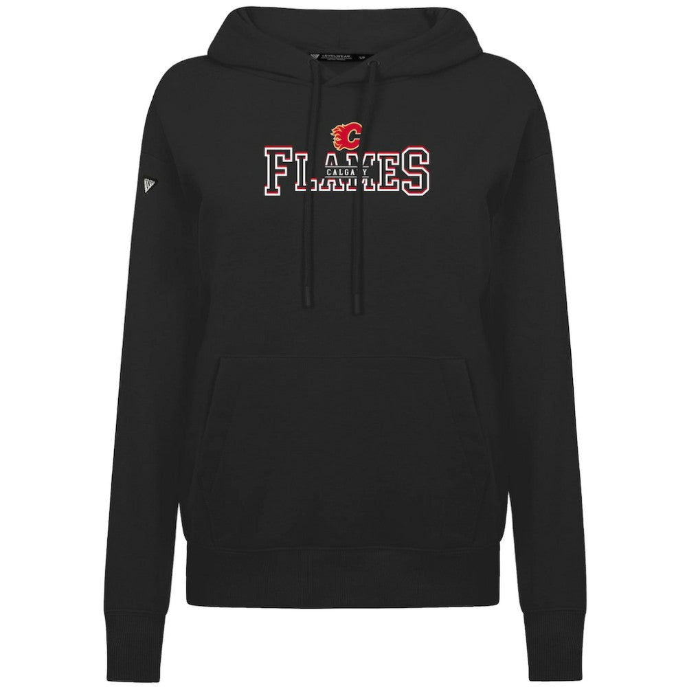Calgary Flames - Levelwear Women's Adorn Journey Pullover Hoodie Black
