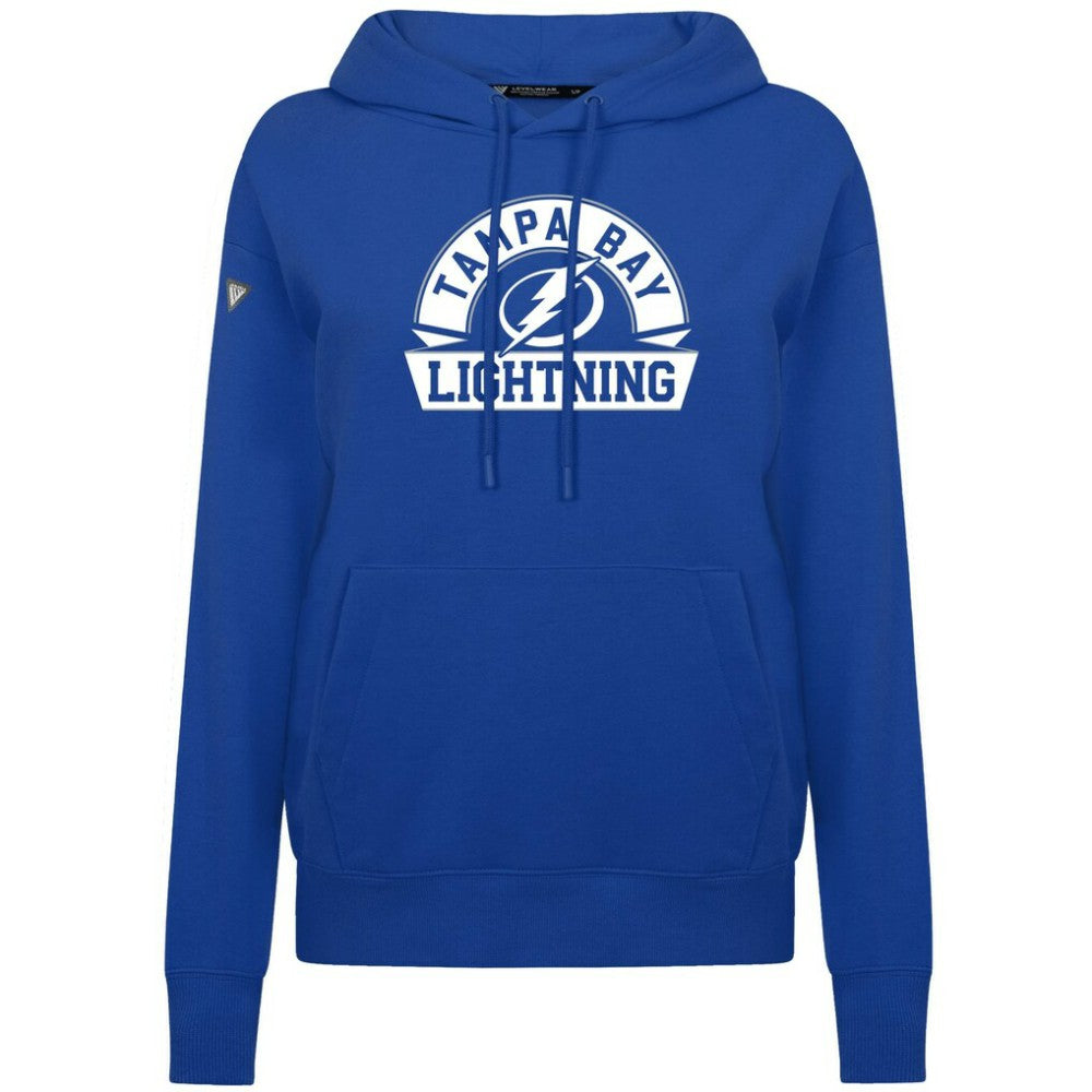 Tampa Bay Lightning - Levelwear Women's Adorn Banner Arch Pullover Hoodie Royal