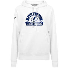 Tampa Bay Lightning - Levelwear Women's Adorn Banner Arch Pullover Hoodie White