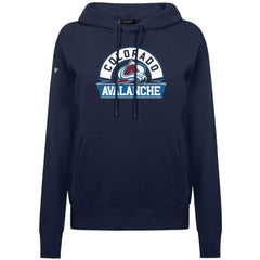 Colorado Avalanche - Levelwear Women's Adorn Banner Arch Pullover Hoodie Navy