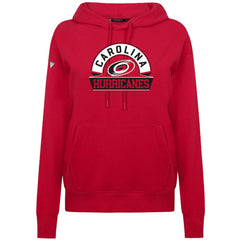 Carolina Hurricanes - Levelwear Women's Adorn Banner Arch Pullover Hoodie Red