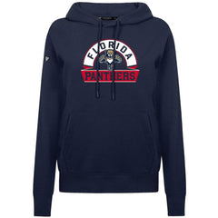 Florida Panthers - Levelwear Women's Adorn Banner Arch Pullover Hoodie Navy