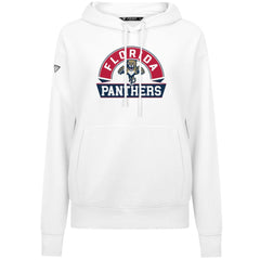 Florida Panthers - Levelwear Women's Adorn Banner Arch Pullover Hoodie White
