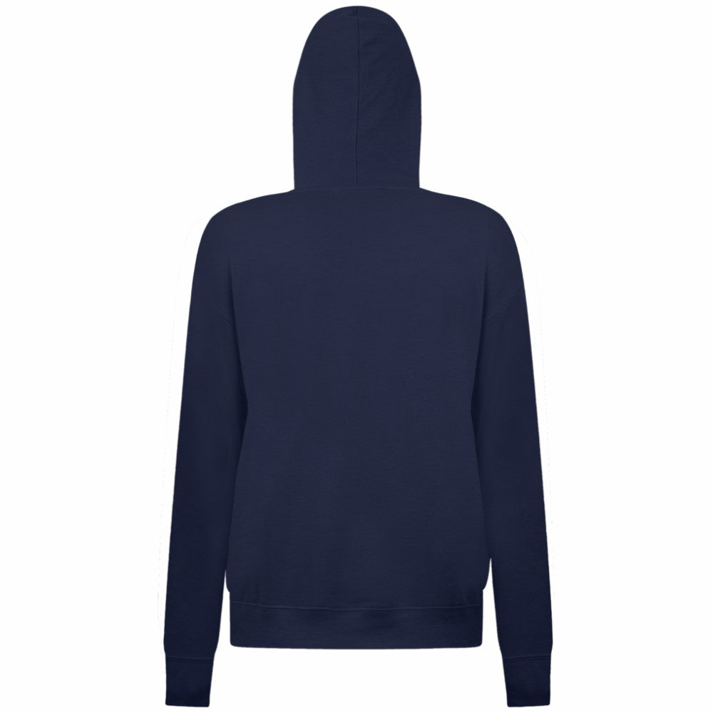 Edmonton Oilers - Levelwear Women's Adorn Banner Arch Pullover Hoodie Navy