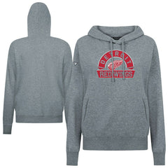Detroit Red Wings - Levelwear Women's Adorn Banner Arch Pullover Hoodie Gray