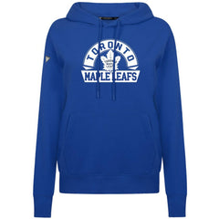 Toronto Maple Leafs - Levelwear Women's Adorn Banner Arch Pullover Hoodie Royal