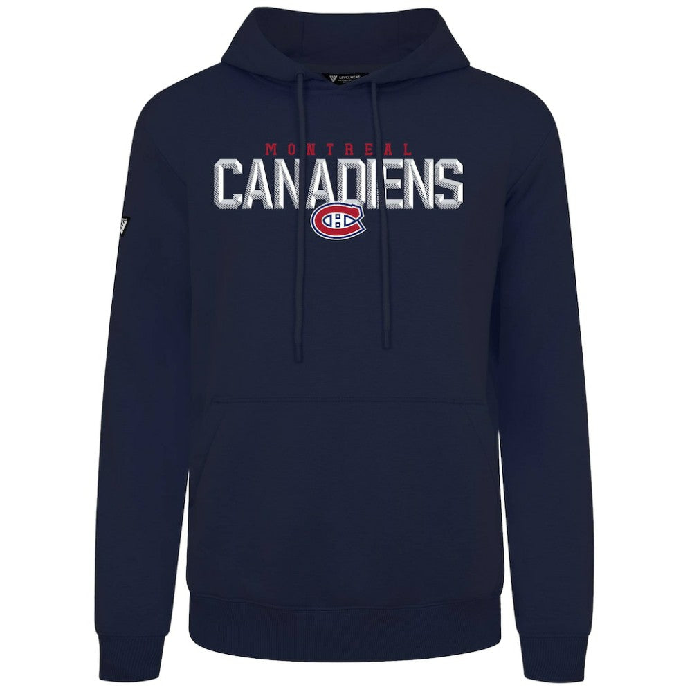 Montreal Canadiens - Levelwear Podium Carve Pullover Hoodie Navy