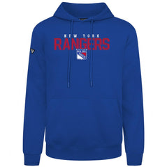 New York Rangers Levelwear Podium Carve Pullover Hoodie Royal