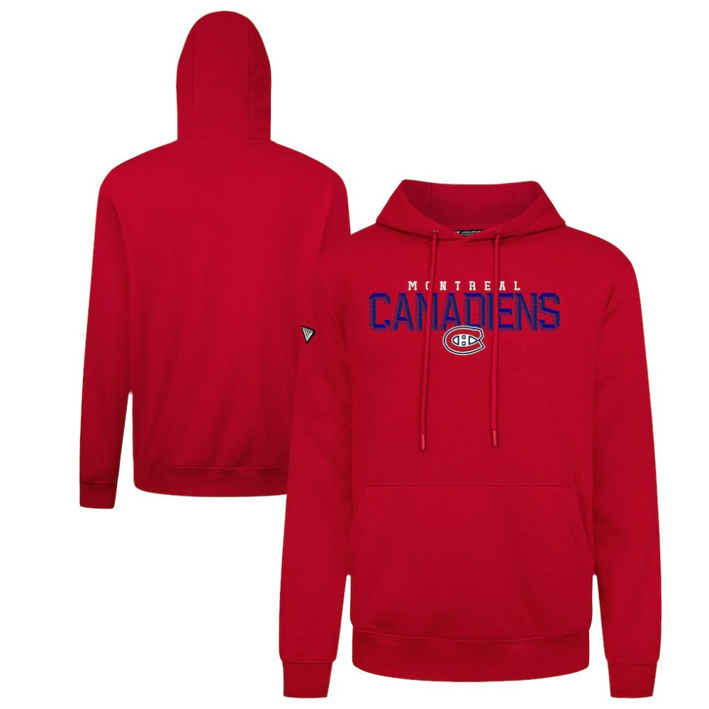 Montreal Canadiens - Levelwear Podium Carve Pullover Hoodie Red