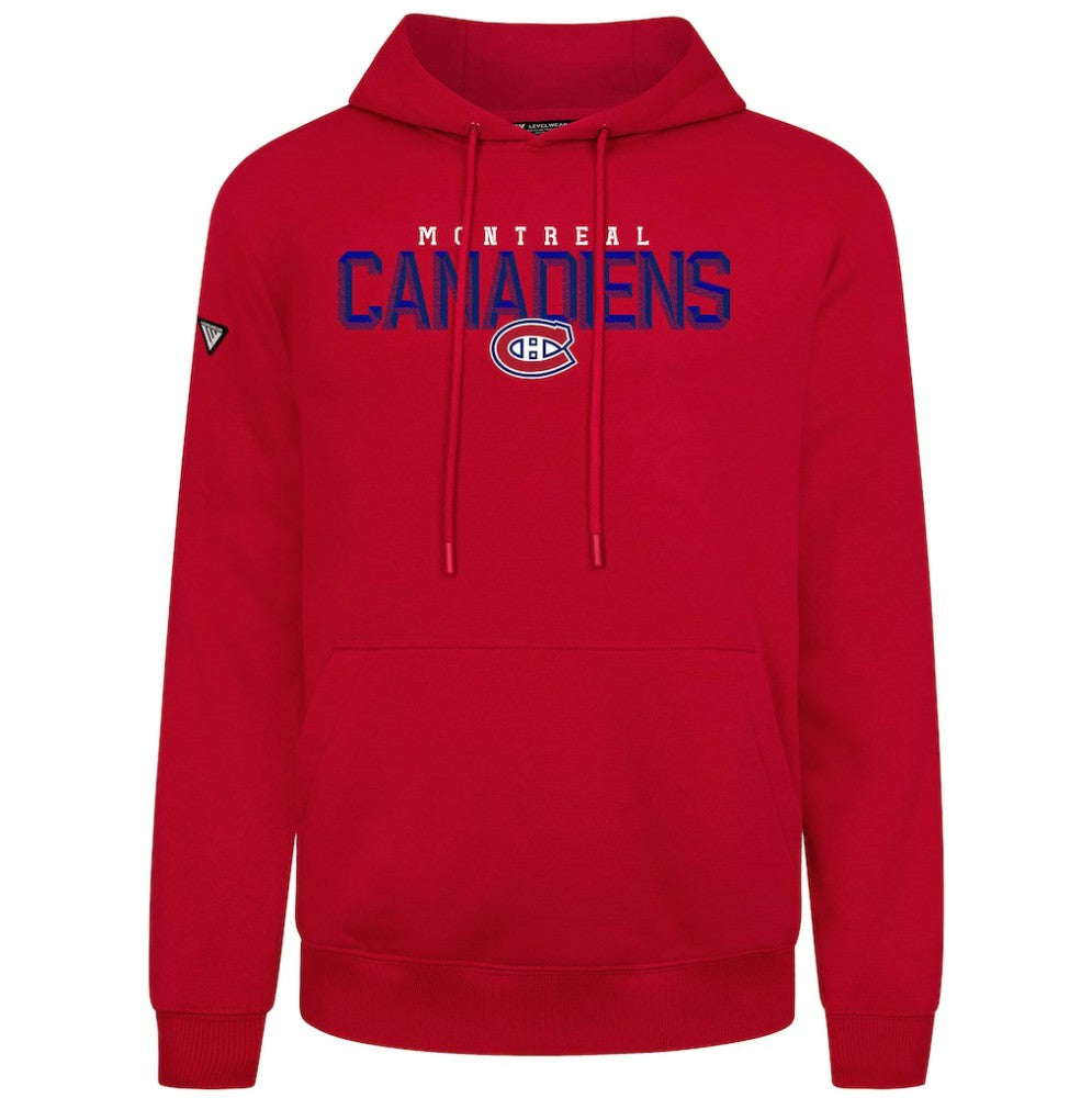 Montreal Canadiens - Levelwear Podium Carve Pullover Hoodie Red
