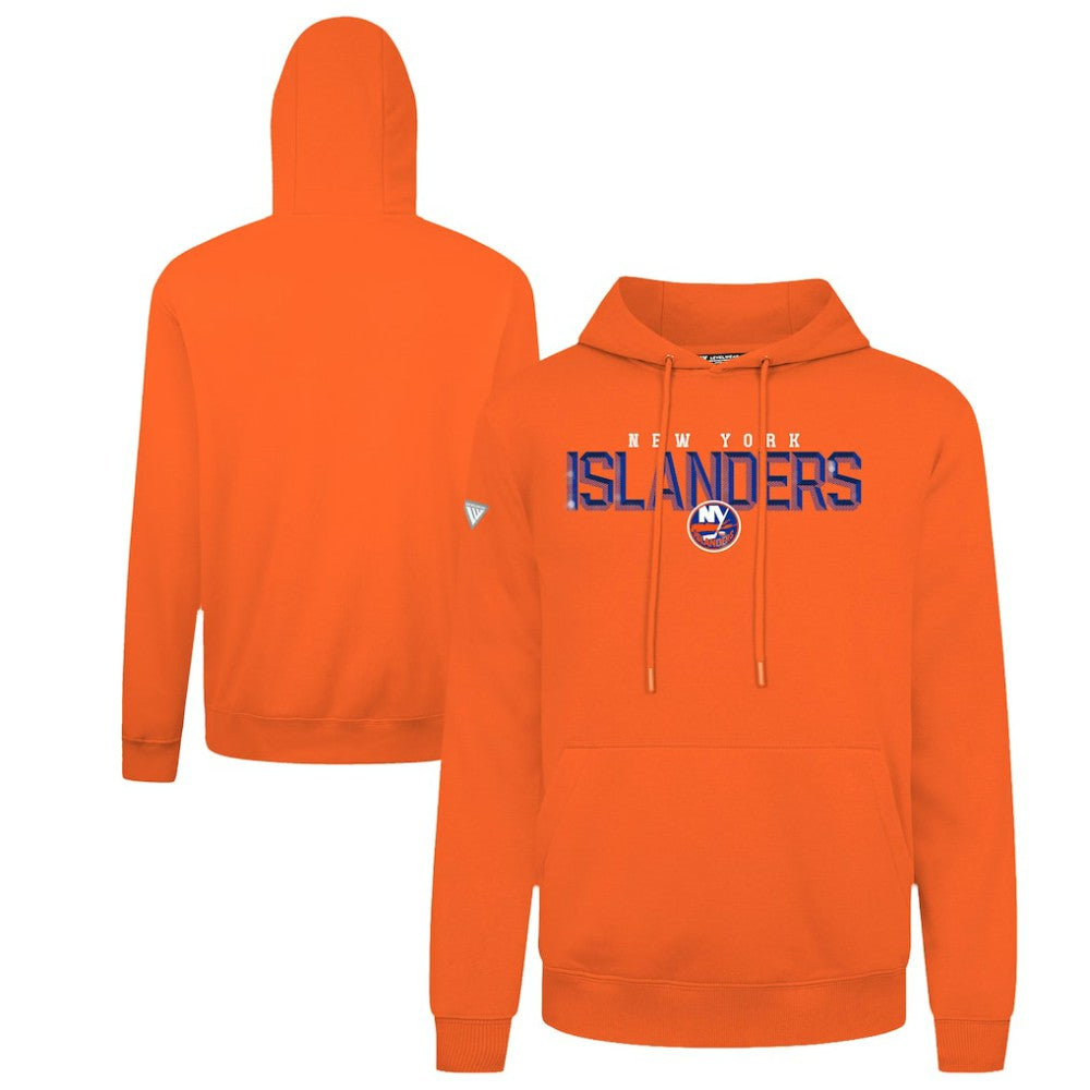 New York Islanders - Levelwear Podium Carve Pullover Hoodie Orange