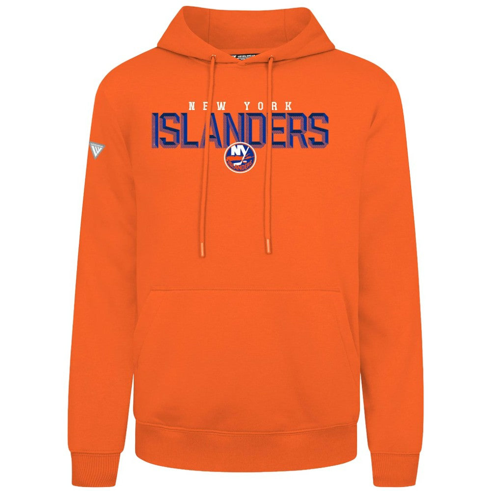 New York Islanders - Levelwear Podium Carve Pullover Hoodie Orange