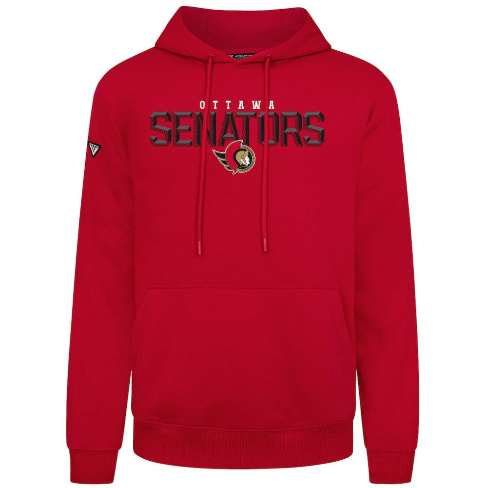Ottawa Senators - Levelwear Podium Carve Pullover Hoodie Red