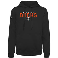 Anaheim Ducks - Levelwear Podium Carve Pullover Hoodie Black