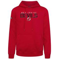 New Jersey Devils - Levelwear Podium Carve Pullover Hoodie Red