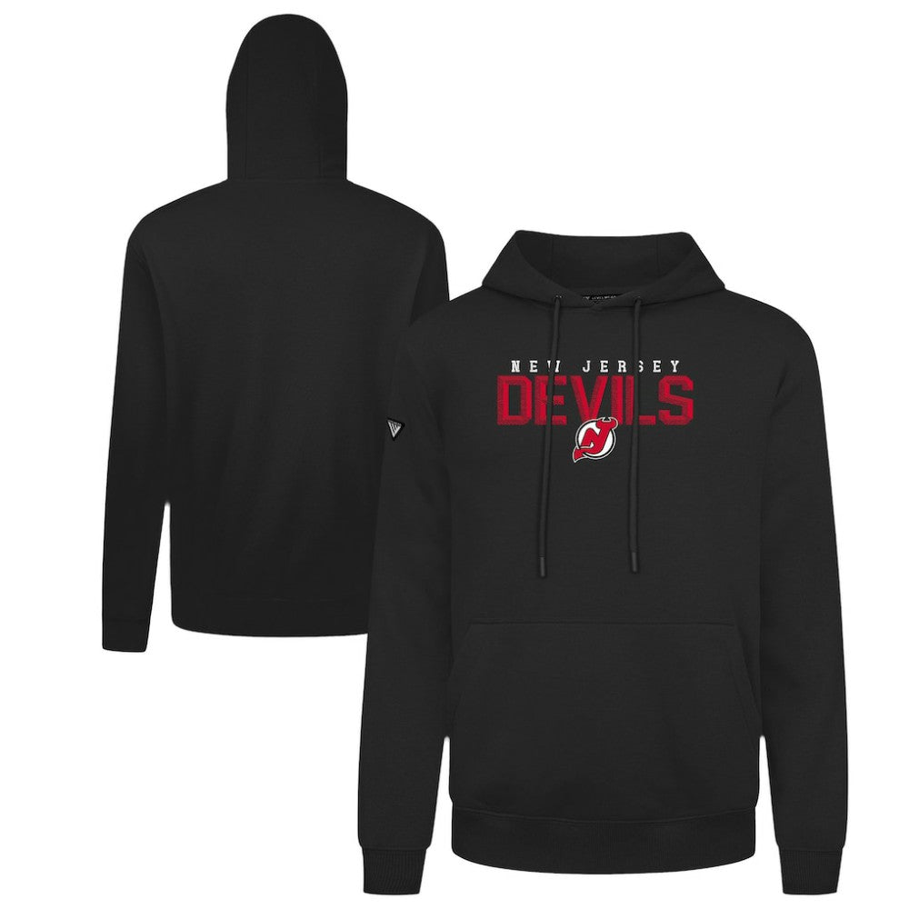 New Jersey Devils - Levelwear Podium Carve Pullover Hoodie Black