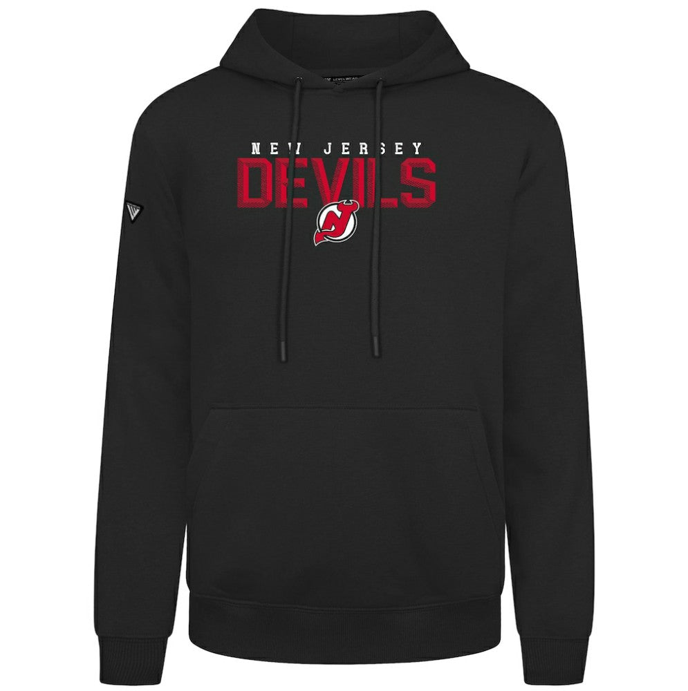 New Jersey Devils - Levelwear Podium Carve Pullover Hoodie Black