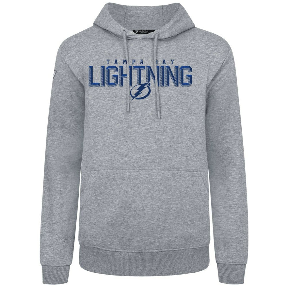 Tampa Bay Lightning - Levelwear Podium Carve Pullover Hoodie Gray