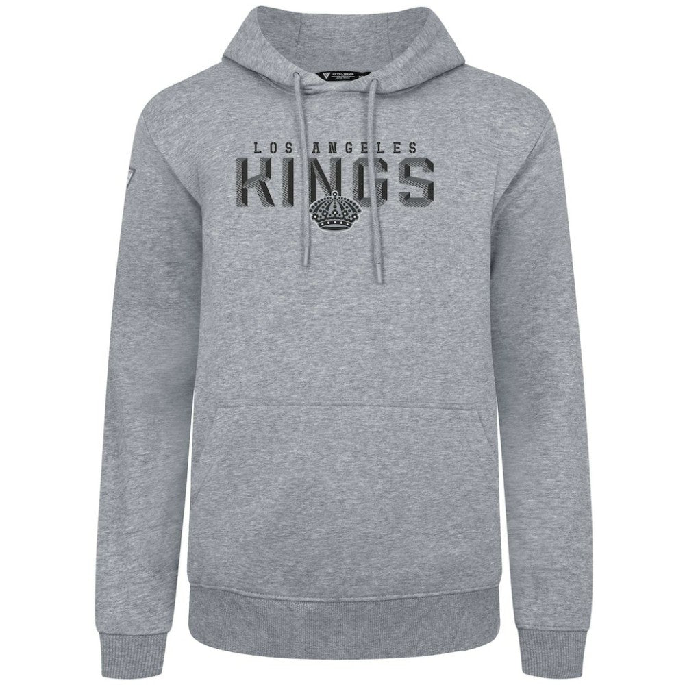 Los Angeles Kings - Levelwear Podium Carve Pullover Hoodie Gray