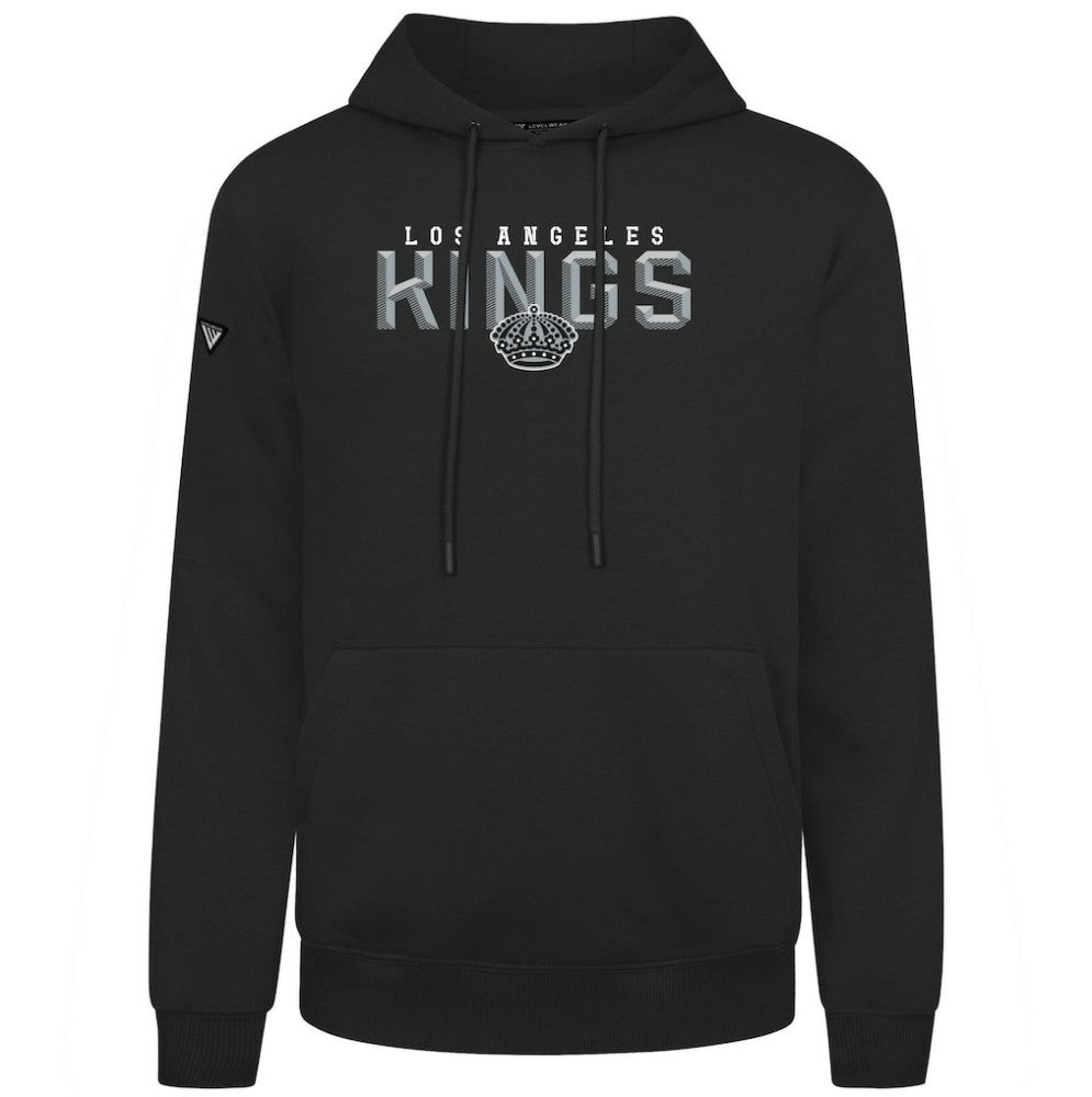 Los Angeles Kings - Levelwear Podium Carve Pullover Hoodie Black