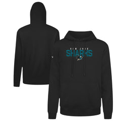 San Jose Sharks - Levelwear Podium Carve Pullover Hoodie Black