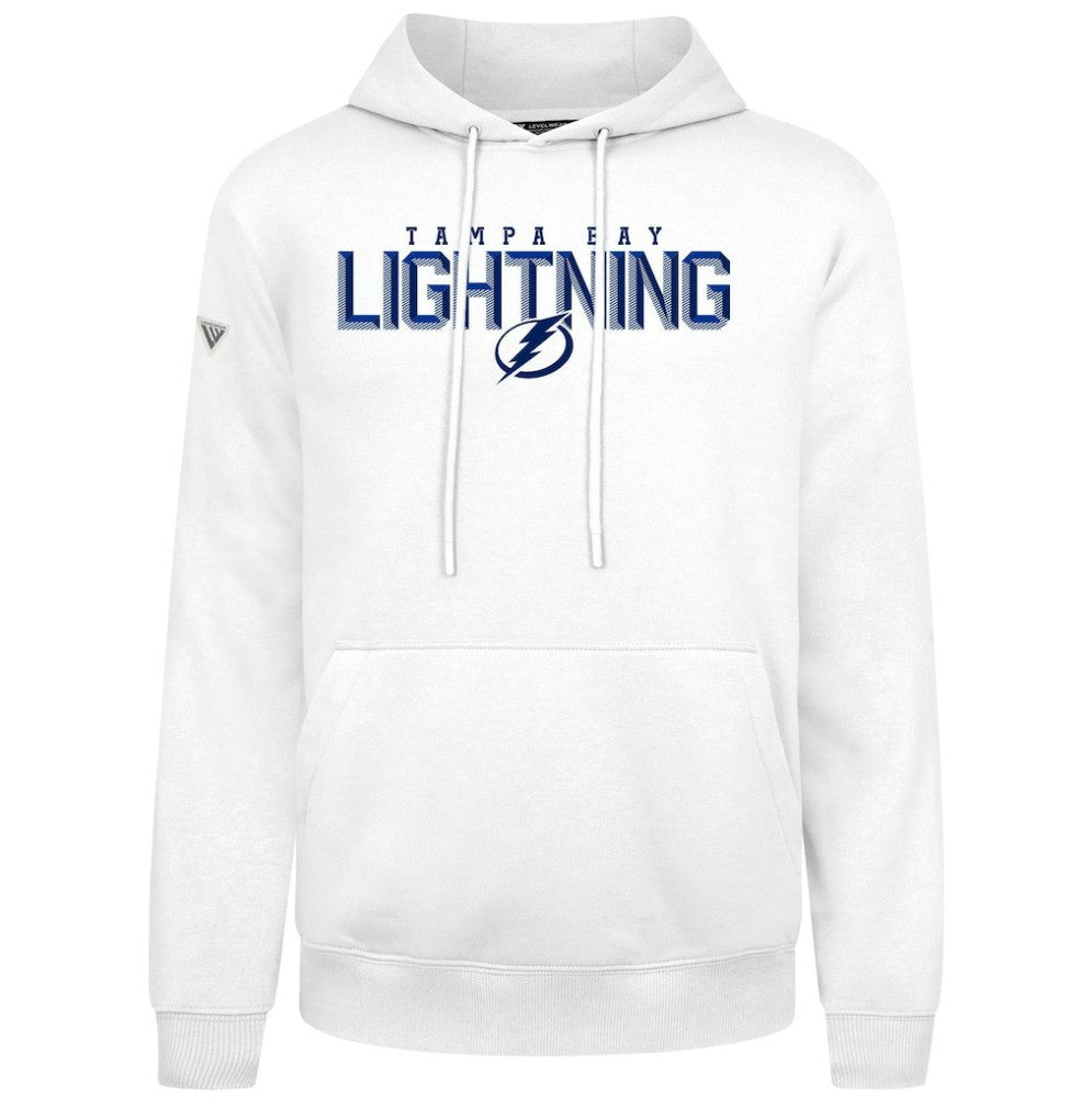 Tampa Bay Lightning - Levelwear Podium Carve Pullover Hoodie White