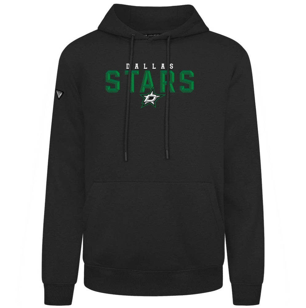 Dallas Stars - Levelwear Podium Carve Pullover Hoodie Black