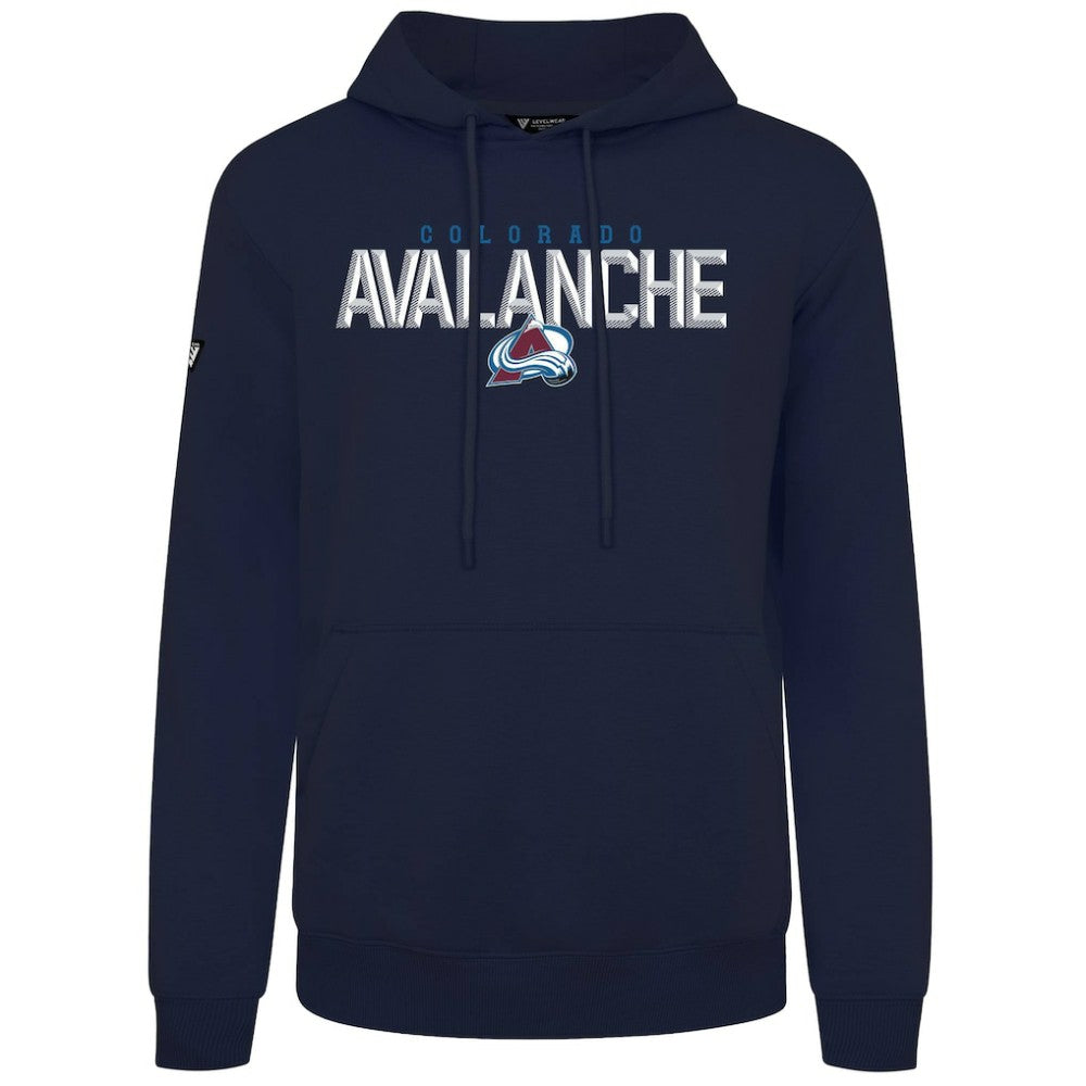 Colorado Avalanche - Levelwear Podium Carve Pullover Hoodie Navy