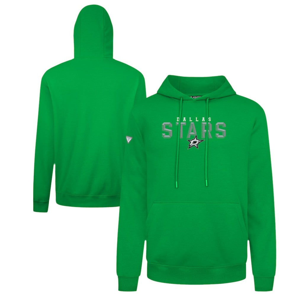 Dallas Stars - Levelwear Podium Carve Pullover Hoodie Green